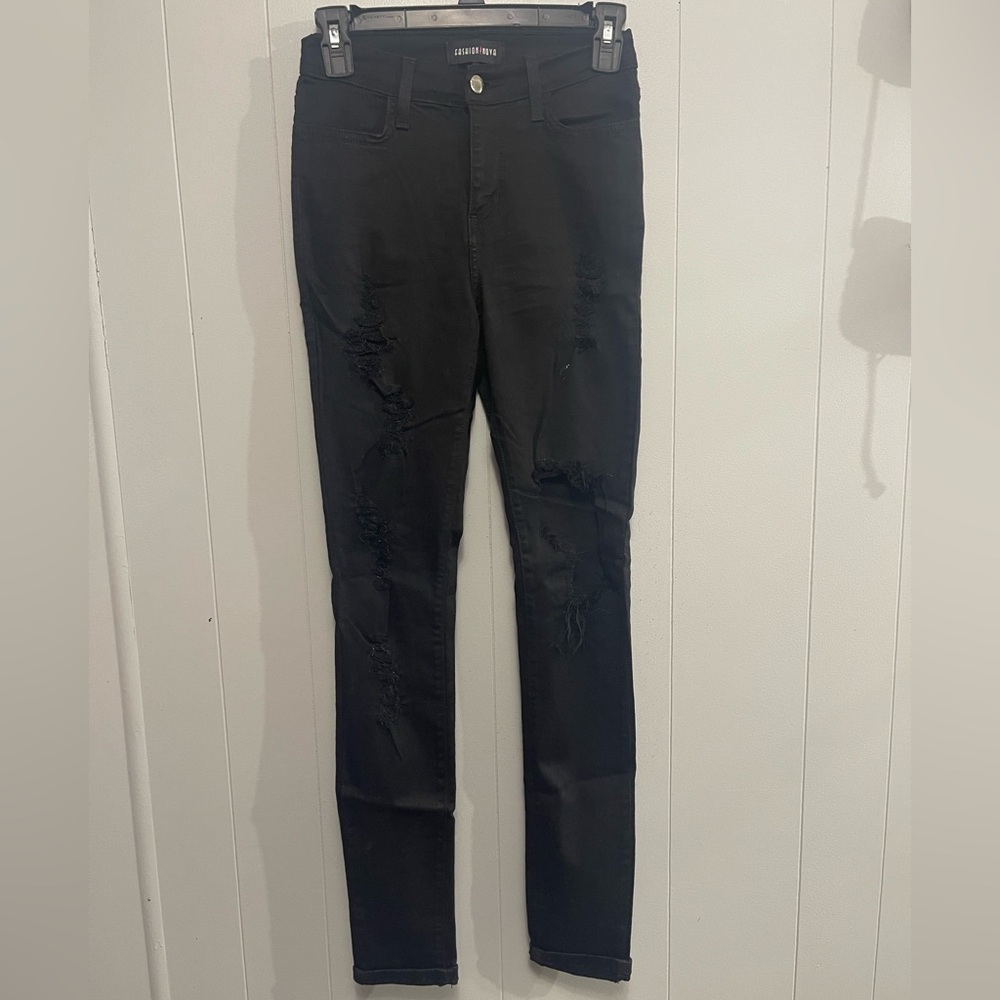Fashion Nova Black Denim Jeans